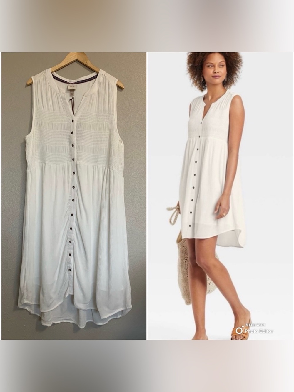 Knox Rose White High Low Dress
